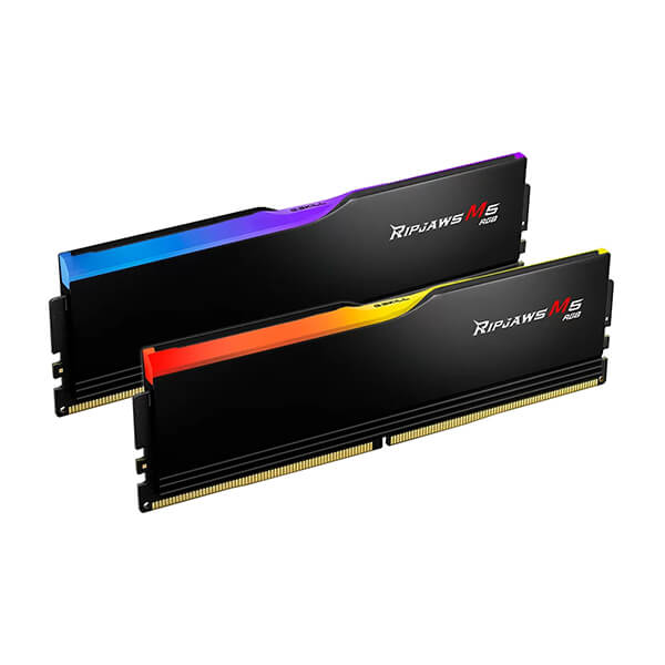 G.Skill Ripjaws M5 RGB 32GB (16GBx2) DDR5 6000MHz Desktop RAM (Matte Black)